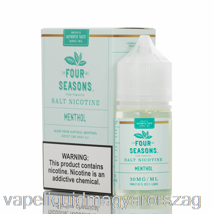 Mentol Só - Négy évszak - 30ml 30mg Vape E Cigi